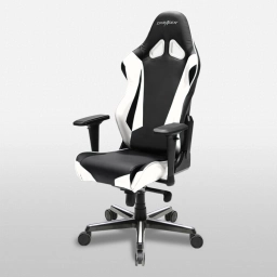 Silla Gamer DxRacer OH/RV001/NW Serie Racing Color Blanco