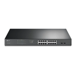 Switch TP-LINK TL-SG1218MPE | 16 Puertos Gigabit PoE afat, 2 Puertos Gigabit SFP 
