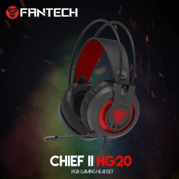 Auricular Gamer FANTECH HG20 CHIEF II | Con Micr�fono, RGB