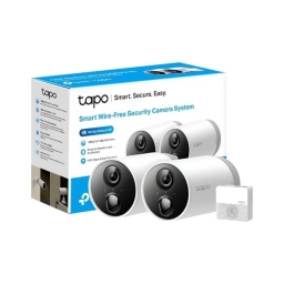 C�mara WiFi (x2) + Hub TP-LINK Tapo C420S2 | QHD, Visi�n Nocturna, Exterior