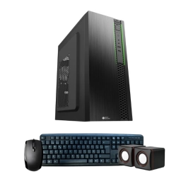 Combo Gabinete ATX SHOT-60 + Fuente, Teclado, Mouse y Parlantes | Shot Gaming Home & Office 