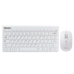Kit Teclado + Mouse MEETION Mini 4000 | Inal�mbrico, Blanco