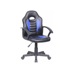 Silla Gamer para Ni�os | Ergon�mica, Reposabrazos, Negra y Azul