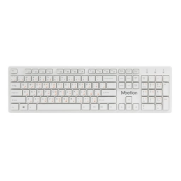 Teclado MEETION MT-WK841 Inal�mbrico Blanco