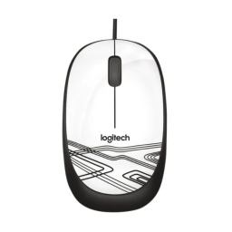 Mouse USB Logitech M105 | Blanco y Negro