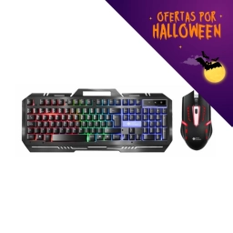PROMO HALLOWEEN Combo Teclado + Mouse Gamer SHOT-9001+M754 | Shot Gaming