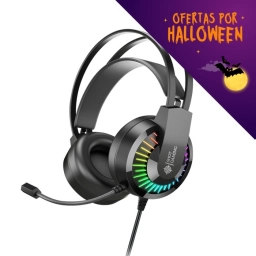 PROMO HALLOWEEN Auricular Gamer Shot Gaming Pro Series SHOT-GT68 | RGB, Sonido 7.1