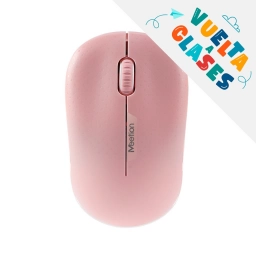 PROMO VUELTA A CLASES Mouse Inal�mbrico MEETION R545 | Rosa