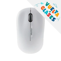PROMO VUELTA A CLASES Mouse Inal�mbrico MEETION R545 | Blanco