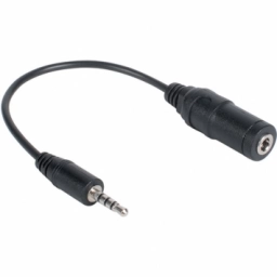 CableAdaptador de  Audio 2.5 M/ 3.5 H 1,8m DRACMA