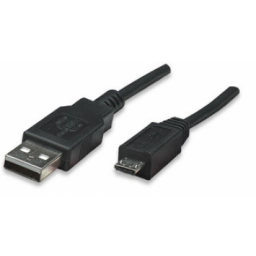 Cable USB 2.0 Am/Micro 5p para Celular 1.8m DRACMA