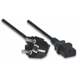 Cable 220V Ficha  Schuko 5.0 metros con tierra  DRACMA