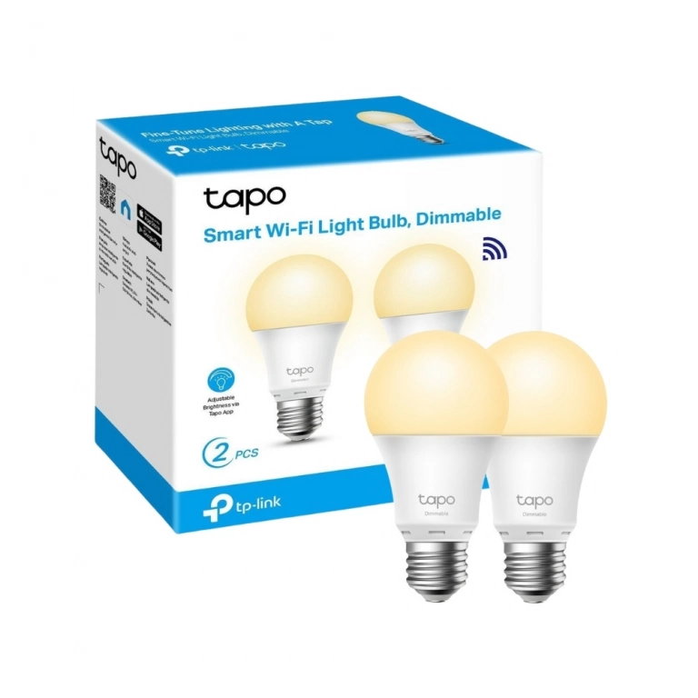 Lmpara LED Inteligente TP-LINK Tapo L510E (Pack x2) | WiFi, 2700K, 8.7 W