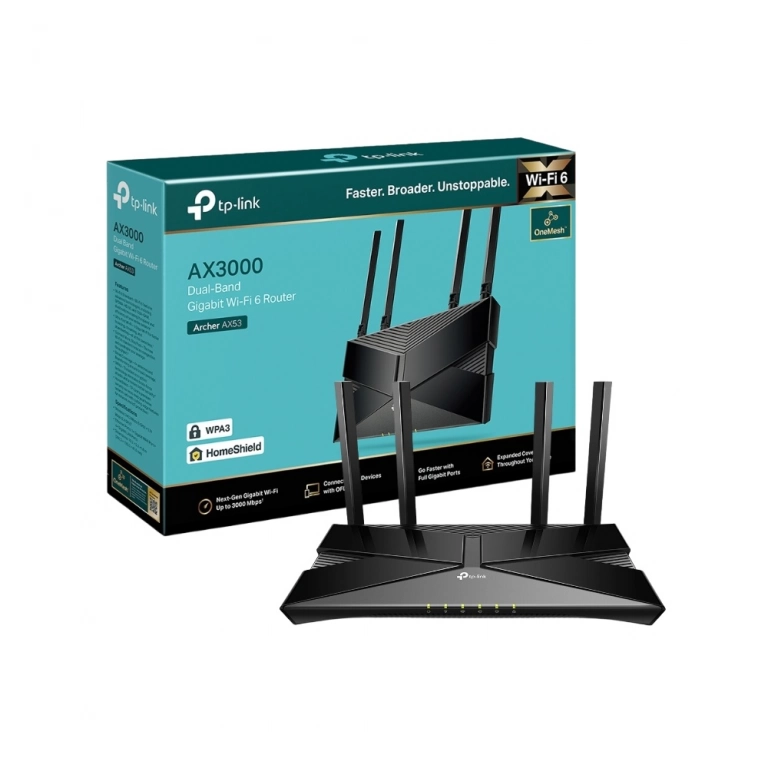 Router Inal�mbrico TP-LINK Archer AX53 | AX3000, WiFi 6 