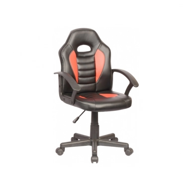 Silla Gamer para Ni�os | Ergon�mica, Reposabrazos, Negra y Roja